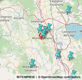 Mappa Via dell'Artigianato, 53045 Montepulciano SI, Italia (25.14133)