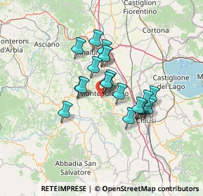 Mappa Via dell'Artigianato, 53045 Montepulciano SI, Italia (10.2045)