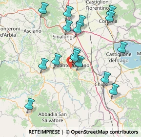 Mappa Via dell'Artigianato, 53045 Montepulciano SI, Italia (16.90625)