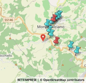 Mappa Via dell'Artigianato, 53045 Montepulciano SI, Italia (1.83583)