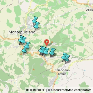 Mappa Via Fontelellera, 53045 Montepulciano SI, Italia (1.764)