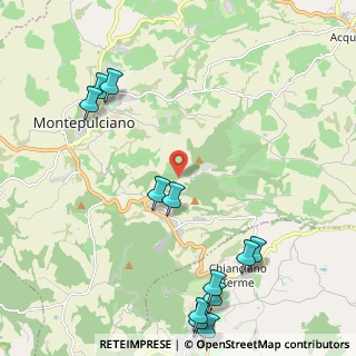Mappa Via Fontelellera, 53045 Montepulciano SI, Italia (2.92167)