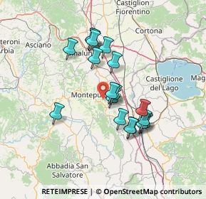 Mappa Via Fontelellera, 53045 Montepulciano SI, Italia (12.37278)