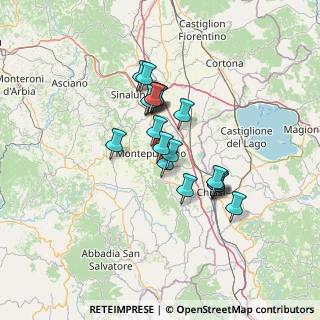 Mappa Via Fontelellera, 53045 Montepulciano SI, Italia (10.71526)