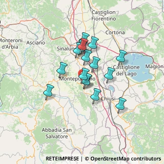 Mappa Via Fontelellera, 53045 Montepulciano SI, Italia (10.63688)