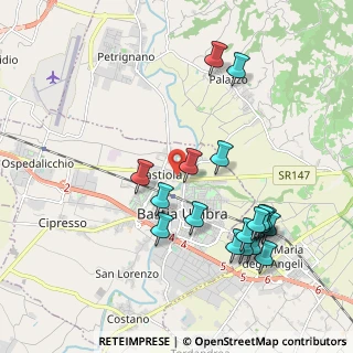 Mappa Strada Regionale 147 di Assisi, 06083 Bastia Umbra PG, Italia (2.195)