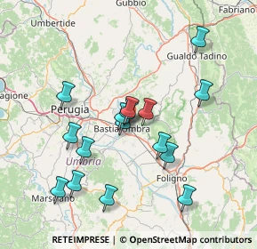 Mappa Via Campiglione, 06081 Assisi PG, Italia (14.42625)