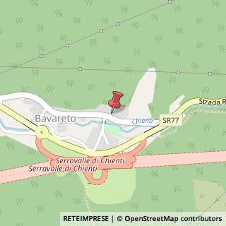 Mappa Frazione bavareto, 62038 Serravalle di Chienti, Macerata (Marche)