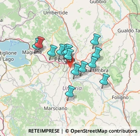 Mappa E45, 06100 Perugia PG, Italia (10.13)