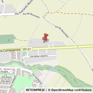 Mappa Via Campiglione, Snc, 06081 Bastia Umbra, Perugia (Umbria)
