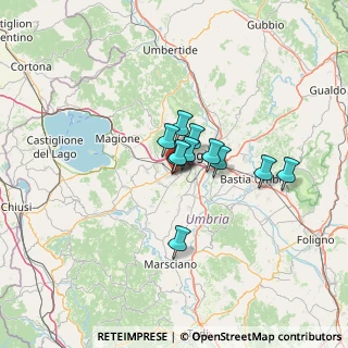 Mappa Via Aldo Manna, 06128 Perugia PG, Italia (8.15545)