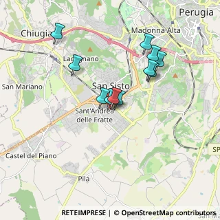 Mappa Via Aldo Manna, 06128 Perugia PG, Italia (1.58364)
