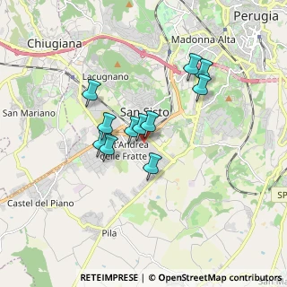 Mappa Via Aldo Manna, 06128 Perugia PG, Italia (1.37364)