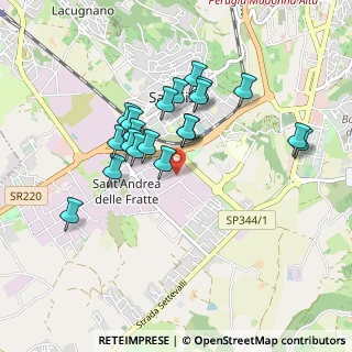 Mappa Via Aldo Manna, 06128 Perugia PG, Italia (0.83)