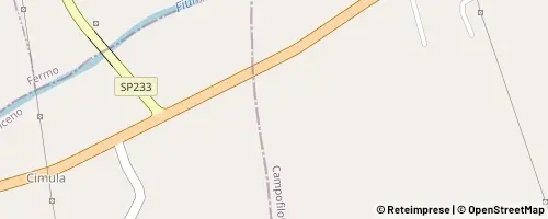 Mappa Campofilone