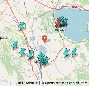 Mappa Via Villa Cartoni, 06061 Castiglione del lago PG, Italia (8.6515)