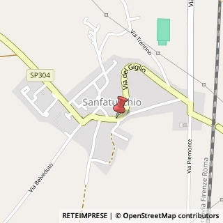 Mappa Via del Giglio, 16, 06061 Sanfatucchio PG, Italia, 06061 Castiglione del Lago, Perugia (Umbria)