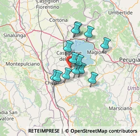 Mappa Piazzale Umbria, 06061 Castiglione del lago PG, Italia (9.35615)