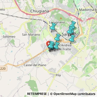 Mappa Strada delle Fratte, 06122 Perugia PG (1.20455)