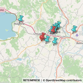 Mappa Strada delle Fratte, 06122 Perugia PG (6.57917)