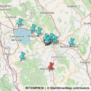 Mappa Strada delle Fratte, 06122 Perugia PG (10.7725)