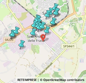 Mappa Via Pietro Soriano, 06100 Perugia PG, Italia (0.9395)