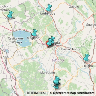 Mappa Via Umberto Calzoni, 06132 Perugia PG, Italia (20.67091)