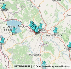 Mappa Via Pietro Soriano, 06100 Perugia PG, Italia (21.89)