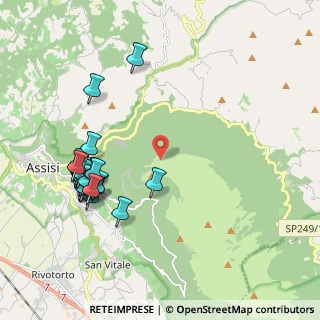 Mappa Strada Monte Subasio, 06081 Assisi PG, Italia (2.36429)