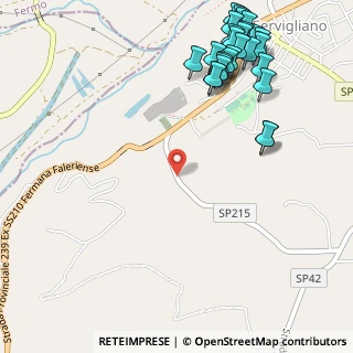 Mappa Contrada Valli, 63839 Servigliano FM, Italia (0.74519)