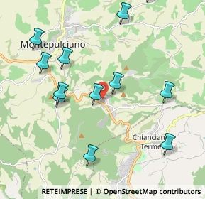 Mappa Via delle Rose, 53045 Montepulciano SI, Italia (2.50923)