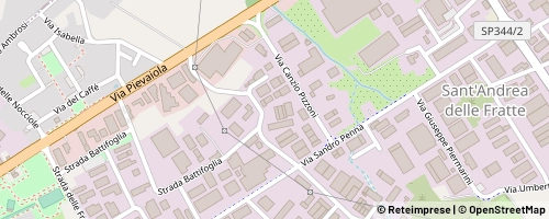 Mappa Perugia