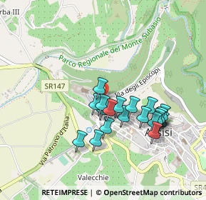 Mappa Vicolo Inferiore Sant'Andrea, 06081 Assisi PG, Italia (0.4175)