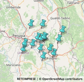 Mappa Vicolo Inferiore Sant'Andrea, 06081 Assisi PG, Italia (10.14)