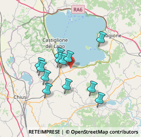 Mappa Via Serra, 06061 Castiglione del Lago PG, Italia (6.13917)