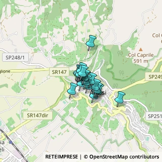 Mappa Via Metastasio, 06081 Assisi PG, Italia (0.3885)