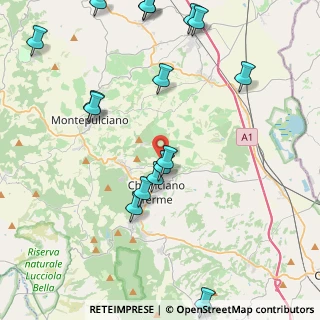 Mappa Via Fontecornino, 53045 Montepulciano SI, Italia (5.38563)