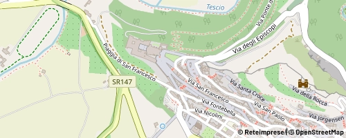 Mappa Assisi