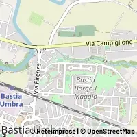 Map Bastia Umbra