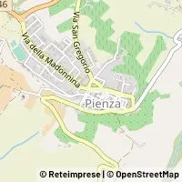 Karte Pienza
