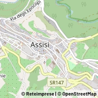 Mapa Assisi