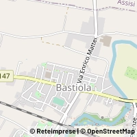 Térkép Bastia Umbra