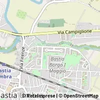 Map Bastia Umbra