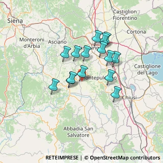 Mappa 53026 Pienza SI, Italia (11.80133)