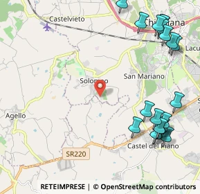 Mappa Castello di Monte Frondoso, 06073 Corciano PG, Italia (2.9925)