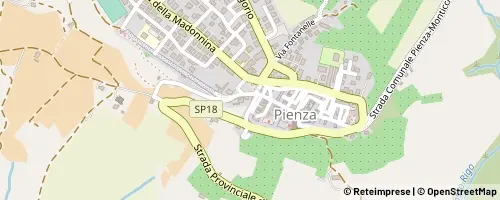 Mappa Pienza