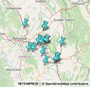 Mappa Via Egidio Albornoz, 06081 Assisi PG, Italia (10.06688)