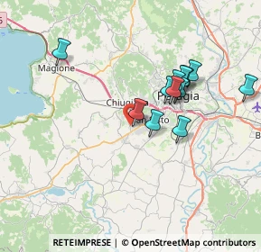 Mappa Via Giovanni Nicotera, 06073 Corciano PG, Italia (6.71167)