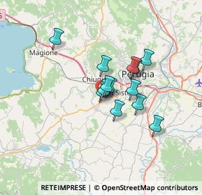 Mappa Via Giovanni Nicotera, 06073 Corciano PG, Italia (4.73231)