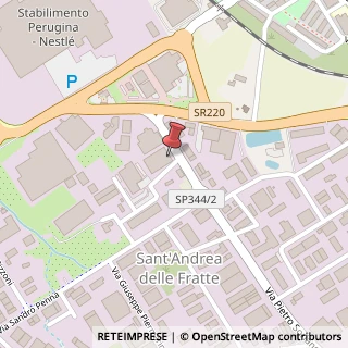 Mappa Via Soriano, 3, 06132 Perugia, Perugia (Umbria)